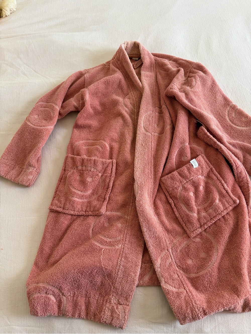 Cozy Robe Jacket in Dusty Rose